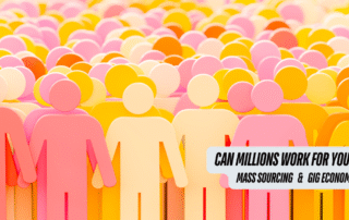 Mass sourcing and gig economy